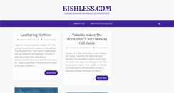 Desktop Screenshot of bishless.com